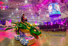 Load image into Gallery viewer, 【踊るハロウィンナイト2日目】グリーンザウルス(2人乗り)に乗れる権