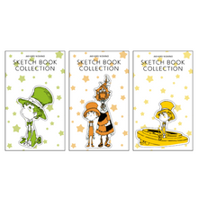 画像をギャラリービューアに読み込む, キャラクターステッカー