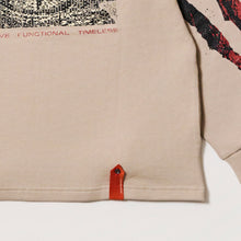 画像をギャラリービューアに読み込む, 【ラスト10点のみ】【sXe x BAND SAURUS Hoodie】Eye of the REX & Slash:ベージュ(限定75+30着)