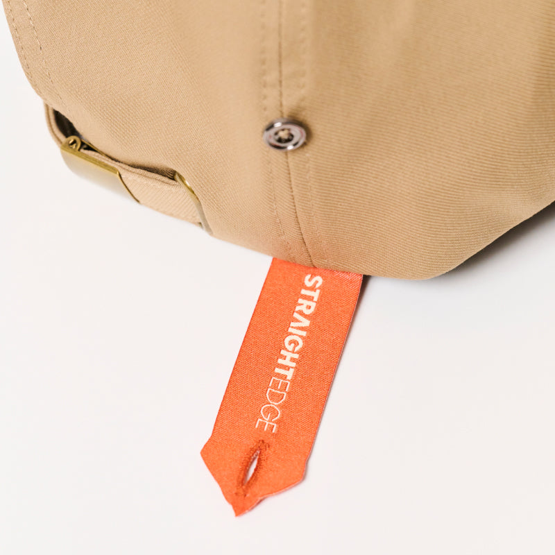 【販売完了】【sXe x BAND SAURUS Cap】Born to Slash:ベージュ(限定100+20個)