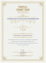 Load image into Gallery viewer, Chimney Town Star Certificate (10 stars)
