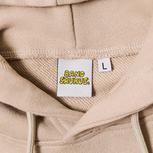 画像をギャラリービューアに読み込む, 【sXe x BAND SAURUS Hoodie】Eye of the REX &amp; Slash：ベージュ（限定75着）
