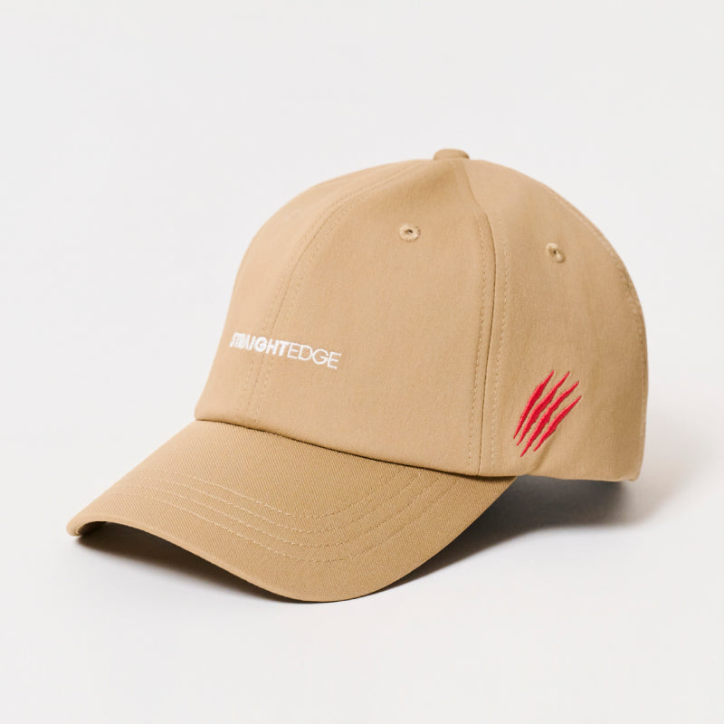 【ラスト8点のみ】【sXe x BAND SAURUS Cap】Born to Slash：ベージュ（限定100+20個）