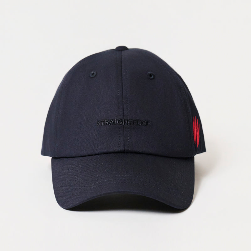 【ラスト8点のみ】【sXe x BAND SAURUS Cap】Born to Slash：ネイビー（限定100+20個）