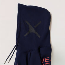 画像をギャラリービューアに読み込む, 【sXe x BAND SAURUS Hoodie】Eye of the REX &amp; Slash：ネイビー（限定75着）
