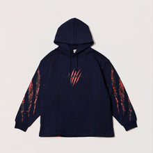 画像をギャラリービューアに読み込む, 【sXe x BAND SAURUS Hoodie】Eye of the REX &amp; Slash：ネイビー（限定75着）
