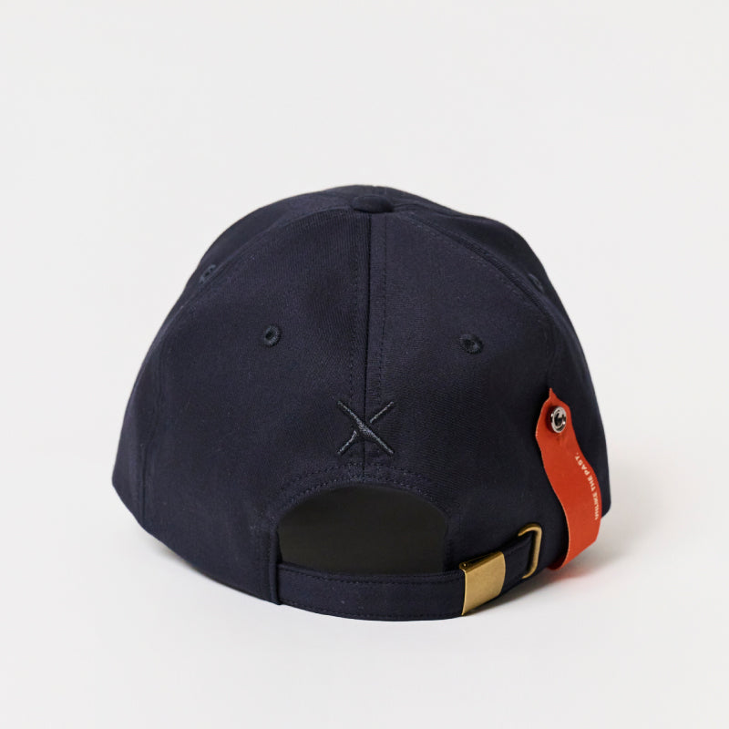 【ラスト8点のみ】【sXe x BAND SAURUS Cap】Born to Slash：ネイビー（限定100+20個）