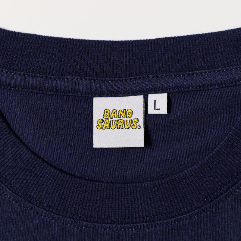 【ラスト30点のみ】【sXe x BAND SAURUS T-SHIRT】Eye of the REX：ネイビー（限定200+30枚）