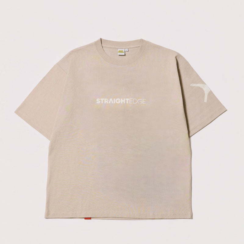 【sXe x BAND SAURUS T-SHIRT】 Volcanic Spirit：ベージュ（限定200枚）