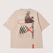 画像をギャラリービューアに読み込む, 【sXe x BAND SAURUS T-SHIRT】 Volcanic Spirit：ベージュ（限定200枚）
