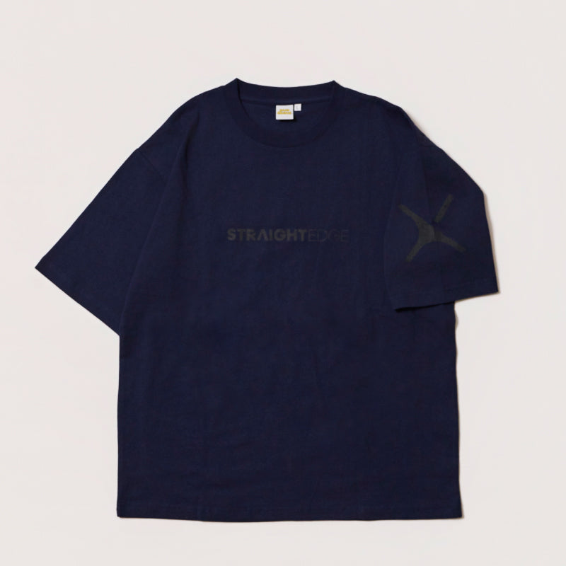 【ラスト30点のみ】【sXe x BAND SAURUS T-SHIRT】Volcanic Spirit：ネイビー（限定200+20枚）