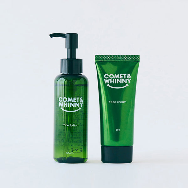 COMET & WHINNY 保湿化粧水＆保湿フェイスクリーム