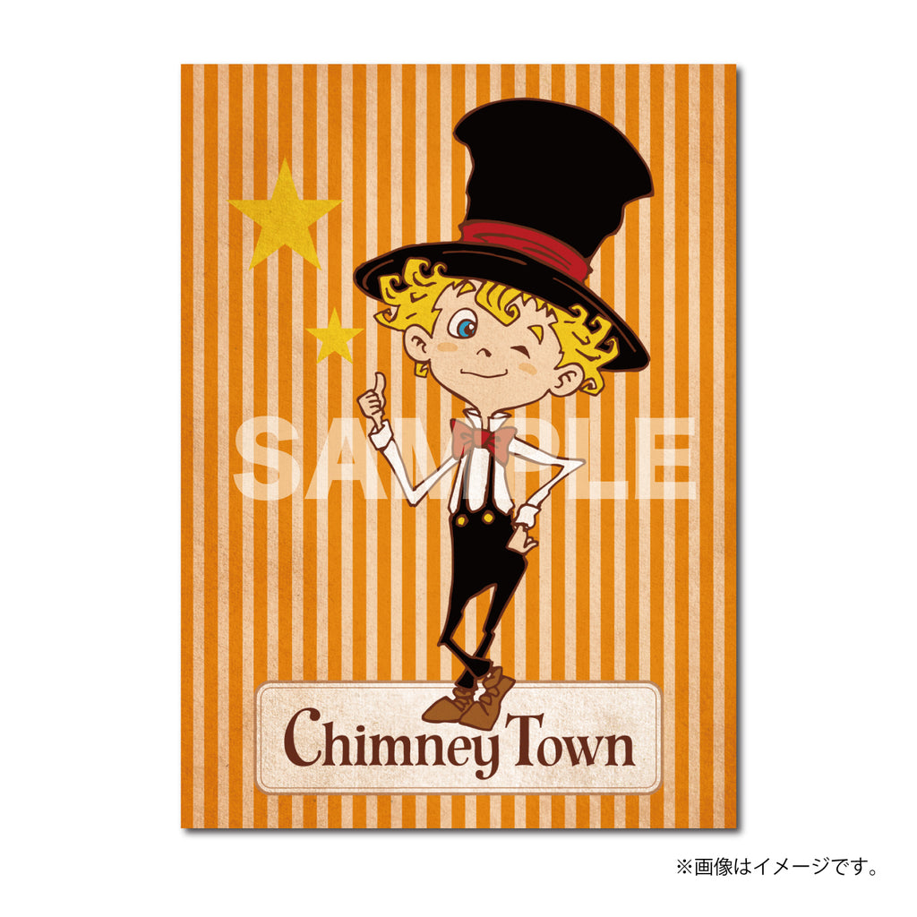 【限定1点】CHIMNEY TOWN アートパネル「橙」(西野亮廣サイン入り) キャンバス