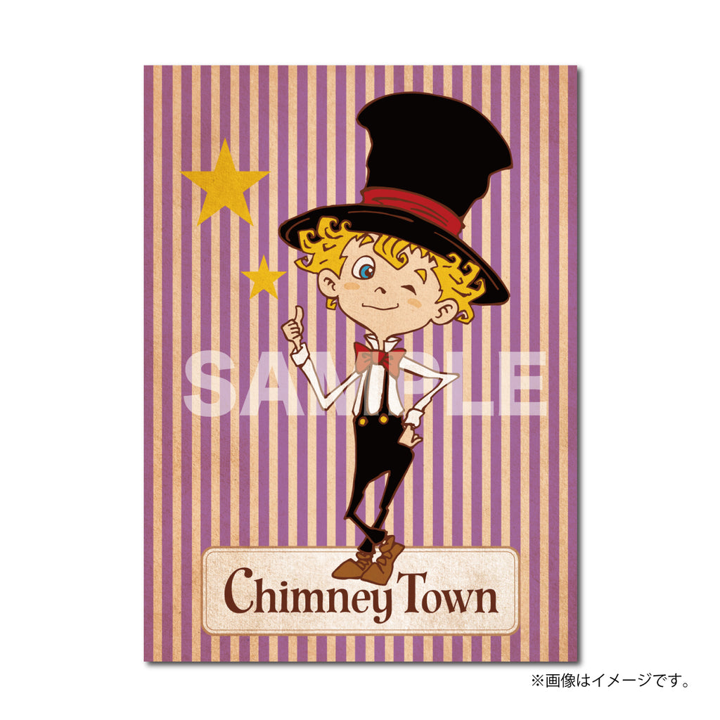 【限定1点】CHIMNEY TOWN アートパネル「紫」(西野亮廣サイン入り) キャンバス