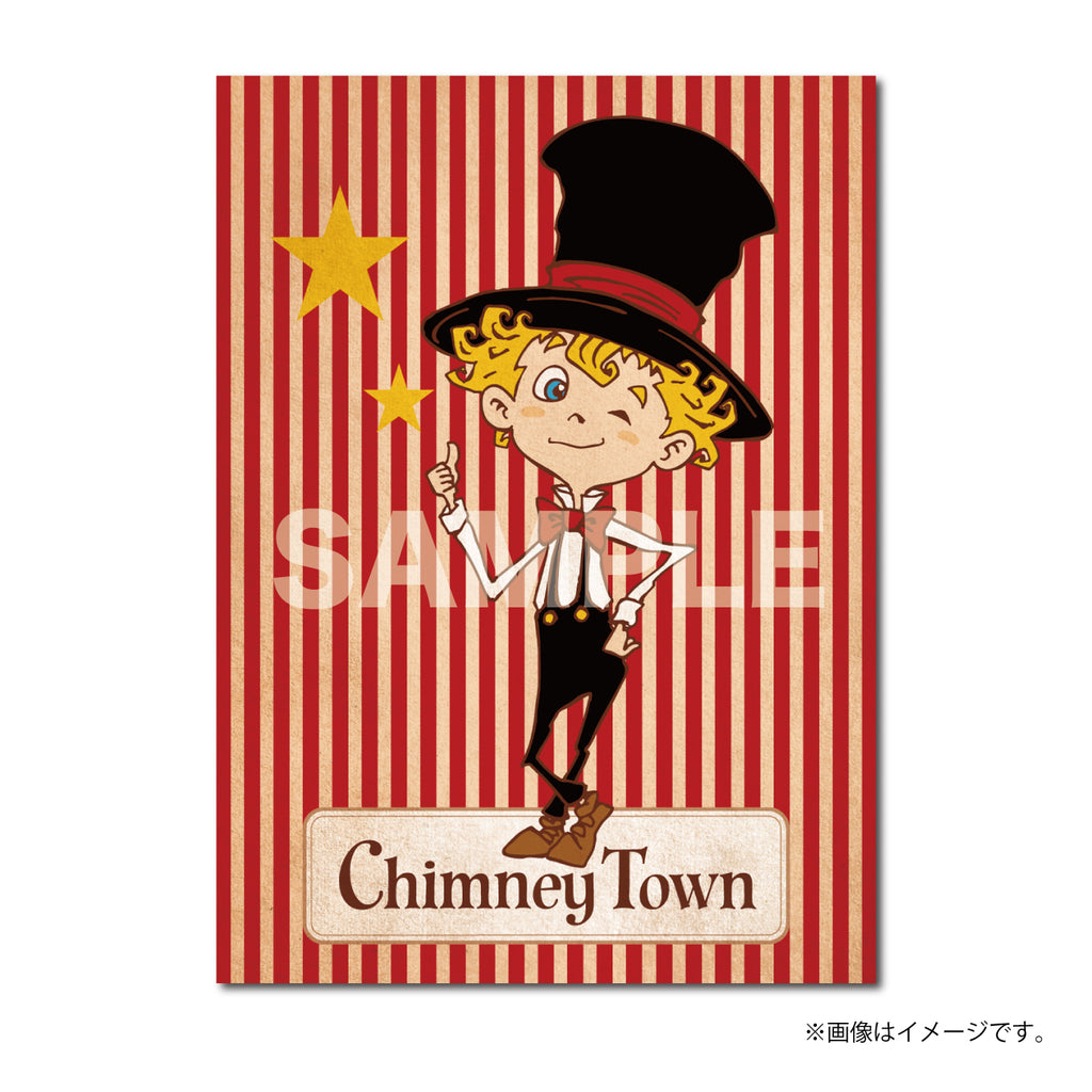 限定1点】CHIMNEY TOWN アートパネル「赤」(西野亮廣サイン入り