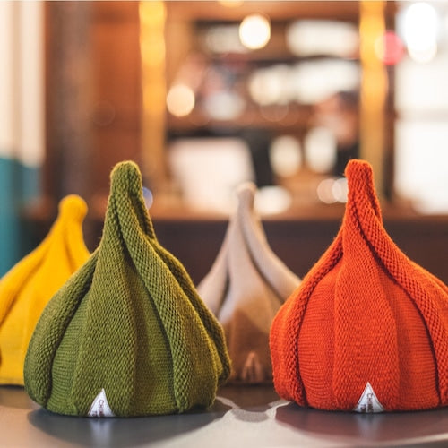 Poupelle pointy knit hat