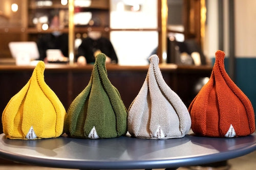 Poupelle pointy knit hat